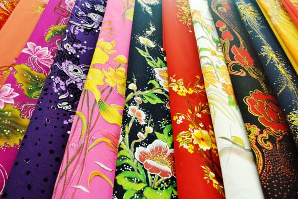 Ao Dai Fabrics