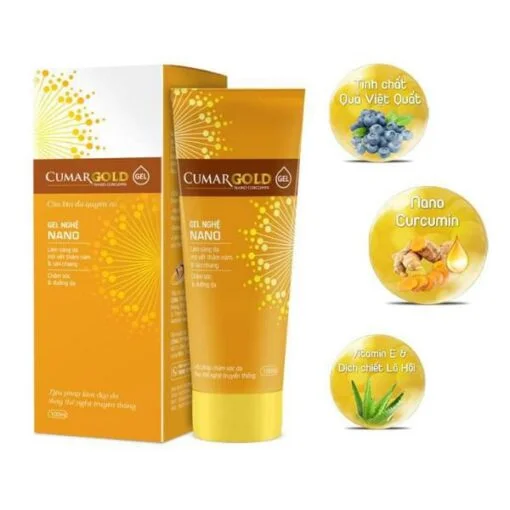 Gel cumargold blanchissant la peau 1