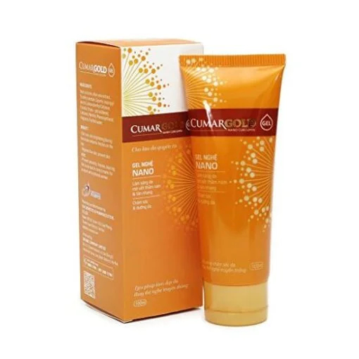 Gel cumargold blanchissant la peau