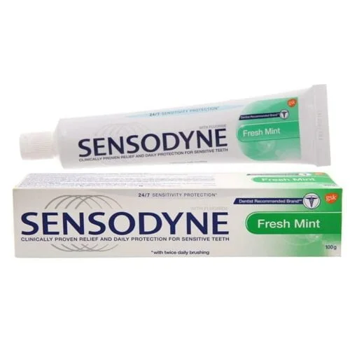 Dentifrice Sensodyne menthe fraîche