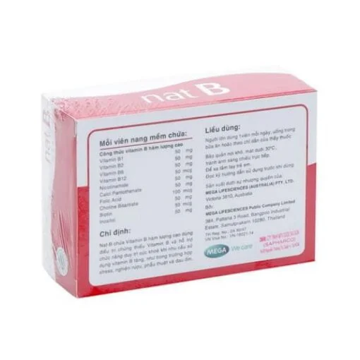 Nat B Mega We Care High Potency B Vitamin - Image 2