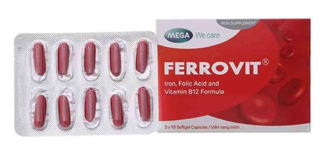 Ferrovit Mega We Care Iron Deficiency - Hien Thao Shop