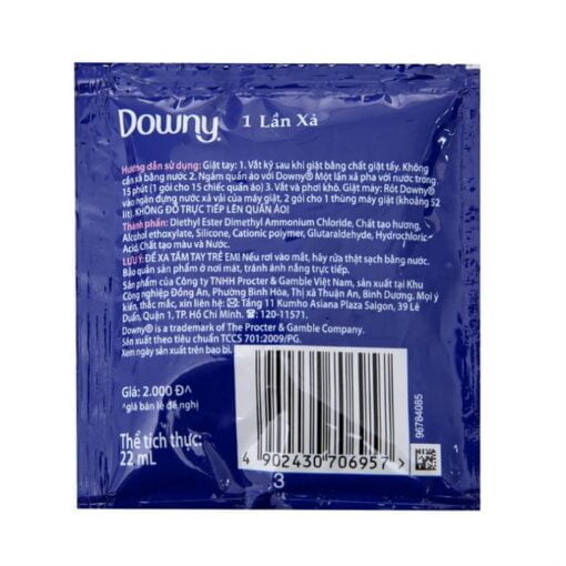 Fabric Softener Downy 1 Rinse 1