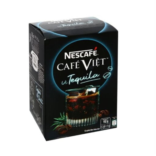 Black Coffee NesCafé Tequila Drink