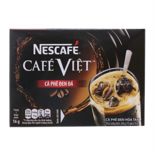 Black Coffee NesCafé With Ice