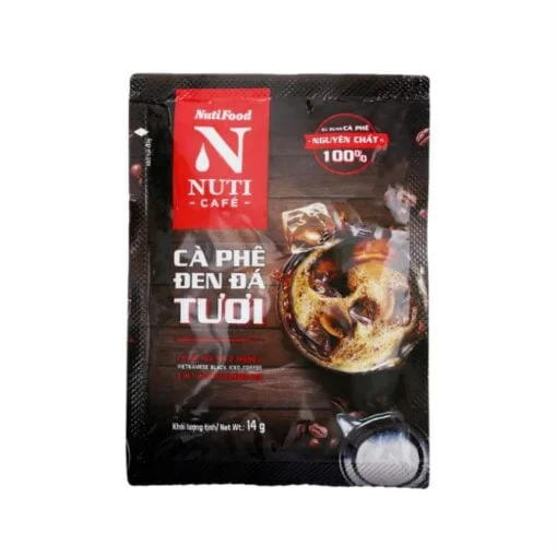 Black Ice Coffee Fresh NUTICAFÉ Drink, Box of 140g - Image 2