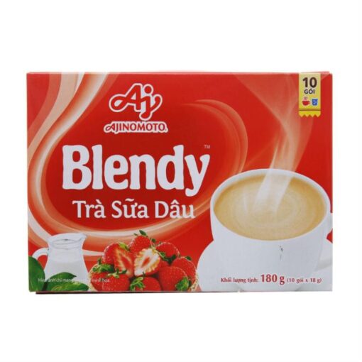 Blendy Strawberry Milk Tea