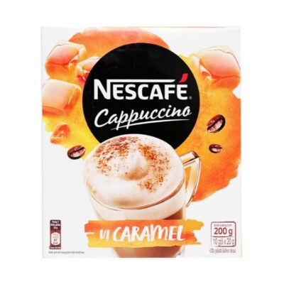 Cappuccino NesCafé Caramel Flavor Drink, Box of 200g - Hien Thao Shop