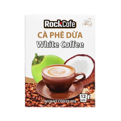 Coconut Coffee RockCafe White