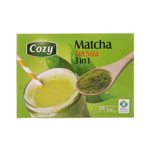 Cozy Matcha Milk Tea