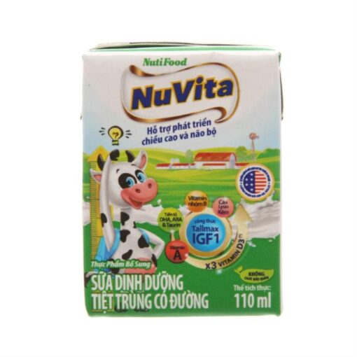 Fresh Milk Nuvita With Sugar