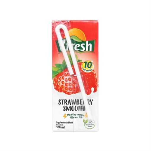 Strawberry Milk Smoothie Vfresh 1