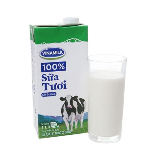 Vinamilk Fresh Milk With Sugar