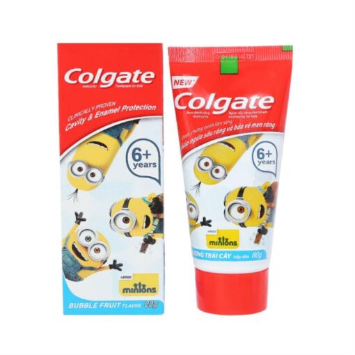 Colgate Minions Bubble Fruit Flavor