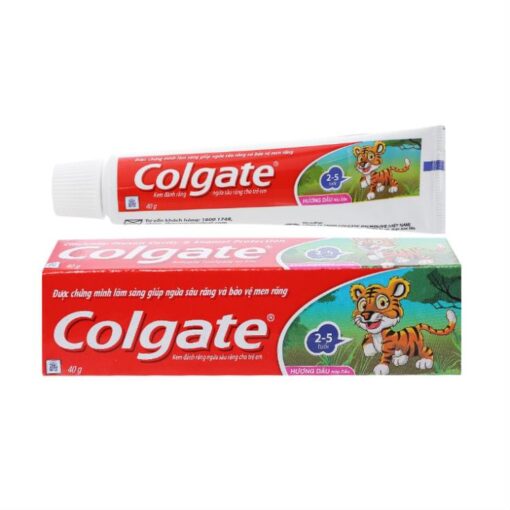 Colgate Tiger Strawberry Flavor