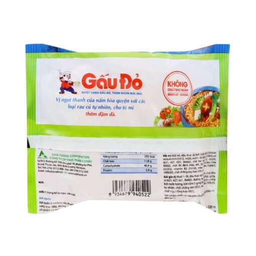 Gau Do Mushroom Vegetarian Noodle 1