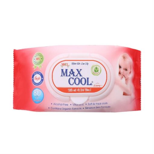 Max Cool Natural Wet Wipes