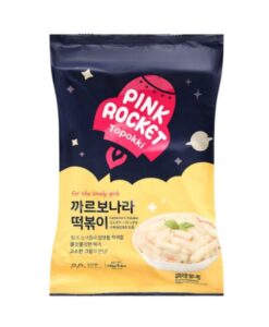 Pink Rocket Cheese Topokki