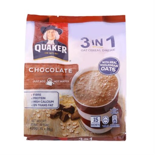 Quaker Oat Cereal Drink Chocolate