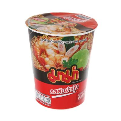 Mama Instant Cup Noodles Shrimp Tom Yum Flavor, 60g