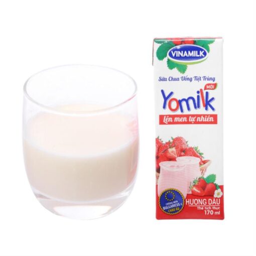 Vinamilk Yogurt Strawberry Yomilk