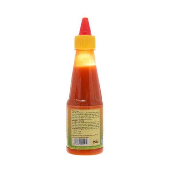 Chili Sauce Natural Hot Garlic Ong Cha Va, Bottle 250g