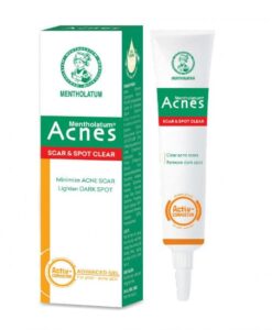 Acnes cicatrice spot clear gel Rohto