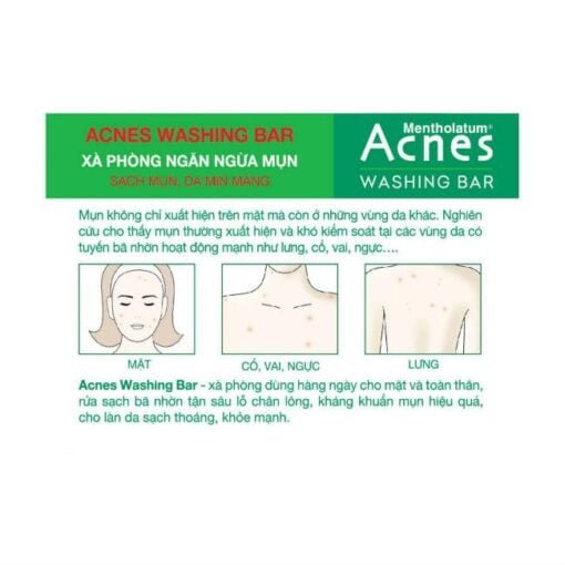 Acnes Washing Bar Soap 1