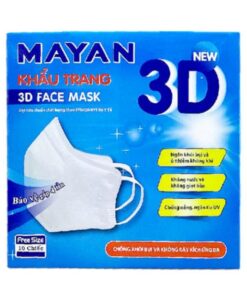 Masque facial adulte Maya 3D