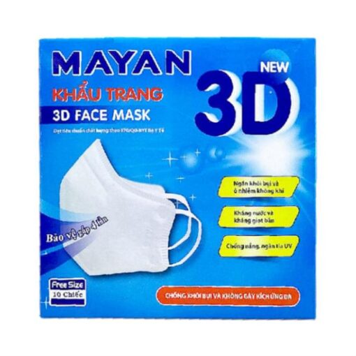 Mayan 3D adult face mask