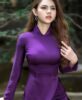 Purple Ao Dai Dress 2