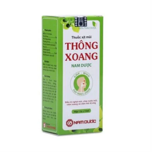 Sinusitis nasal spray Nam Duoc 1