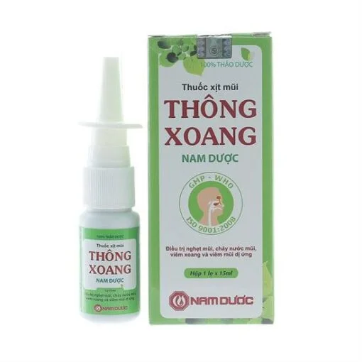 Sinusitis nasal spray Nam Duoc