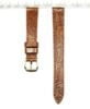 Cheap ostrich leather wristwatch strap