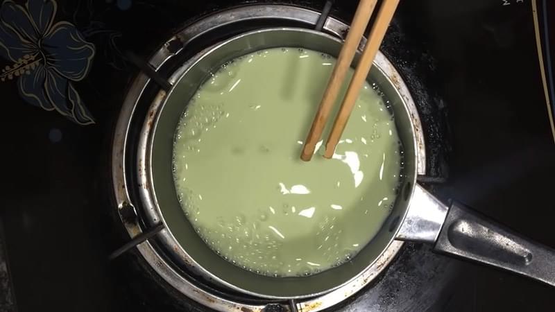 Place the mixture on the stove and cook