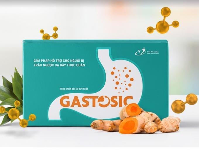 Gastosic reduces gastroesophageal 4