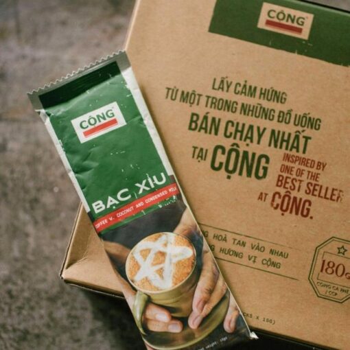 Vietnamese Cong coffee Bac Xiu 2