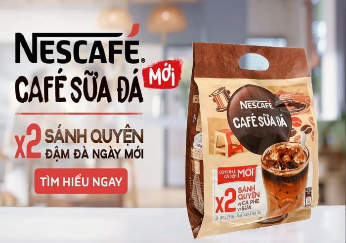 A box of NesCafe Iced Milk Coffee 600 grams