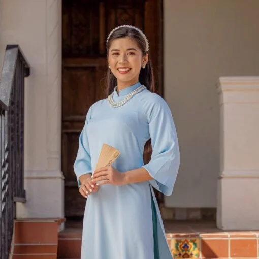 Vietnam Ao Dai Flared sleeves